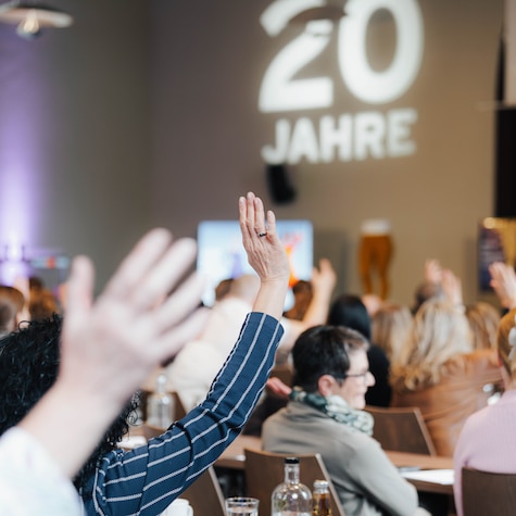 Ein Foto der Besucher des Symposiums