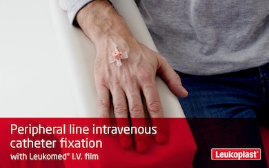Leukomed IV film – IV dressing for intravenous injection sites
