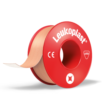 Product shot of Leukoplast red spool