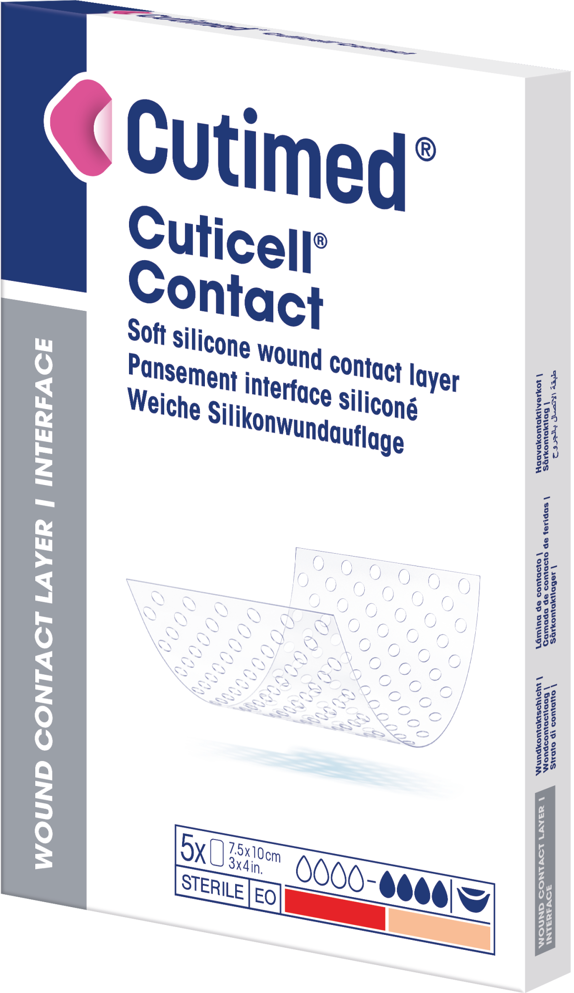 Image showing a packshot of Cutimed® Cuticell® Contact