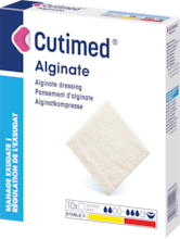 Imagen que muestra un paquete de Cutimed Alginate