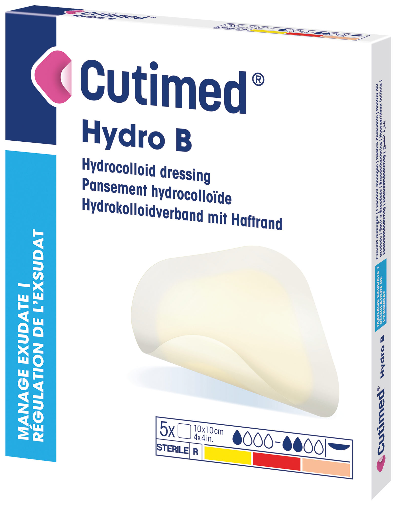 Obrázok zobrazujúci balenie produktu Cutimed® Hydro B
