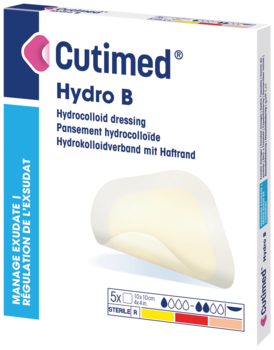Imagen que muestra un paquete de Cutimed Hydro B