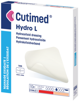 Imagen que muestra un paquete de Cutimed Hydro L
