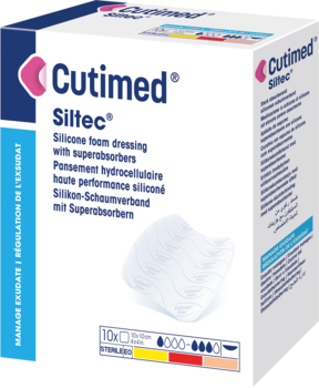 Image montrant un emballage de Cutimed® Siltec®