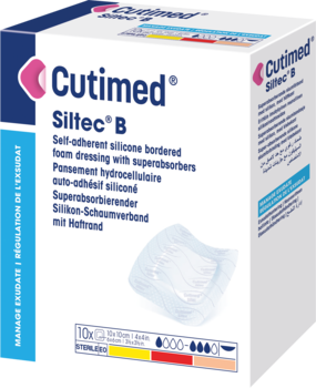 Obrázek ukazující balíček Cutimed® Siltec® B
