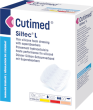 Bilde som viser et pakningsbilde av Cutimed® Siltec® L