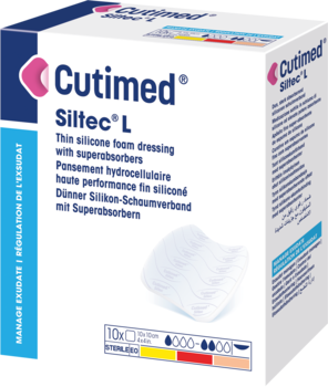 Image showing a packshot of Cutimed® Siltec® L 