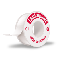 Product shot of Leukoplast skin sensitive tape
