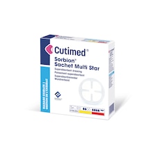Image showing a packshot of Cutimed® Sorbion® Sachet Multi Star