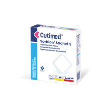 Immagine di una confezione di Cutimed® Sorbion® Sachet S 