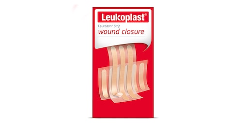 Φωτογραφία πακέτου Leukoplast Strips Wound Closure