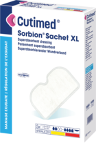 Abbildung einer Packung Cutimed® Sorbion® Sachet XL