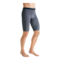 Person wearing a JOBST confidence grey knee length compression garment. 