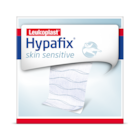 Přední záběr balení Hypafix skin sensitive od společnosti Leukoplast