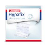 Hypafix skin sensitive von Leukoplast – Foto der Vorderseite der Verpackung