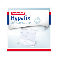 Vista frontal del paquete de Hypafix skin sensitive