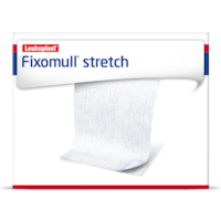 Verpakkingsfoto vooraanzicht van Fixomull stretch van Leukoplast