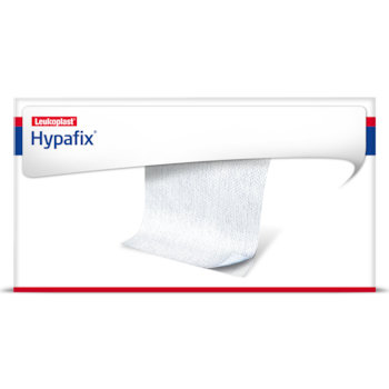 Imagem da frente da embalagem de Hypafix da Leukoplast