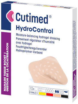 Image showing a packshot of Cutimed® HydroControl