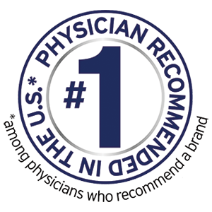 #1 Physician recommended in the US 