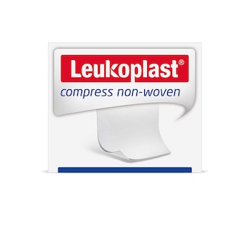 Vooraanzicht van Leukoplast compress non-woven