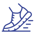 Icono que ilustra la necesidad de realizar ejercicios terapéuticos y reposo para la recuperación de la tendinitis