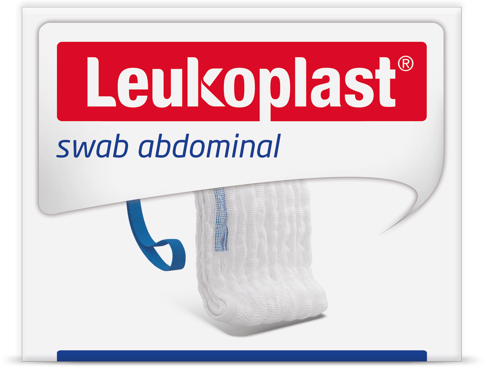 Leukoplast swab abdominal – absorbent 100% cotton gauze