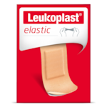 Vista frontale della confezione di Leukoplast Elastic