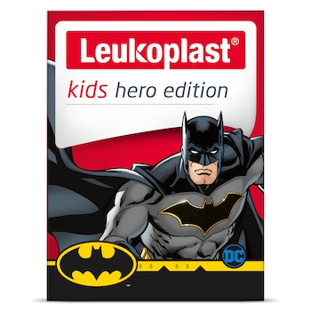 Verpakkingsfoto voorkant Leukoplast kids hero edition batman