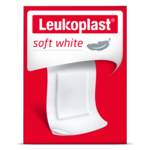 Snímka škatuľky Leukoplast soft white spredu