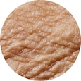 Close-up of wrinkled, elderly skin.