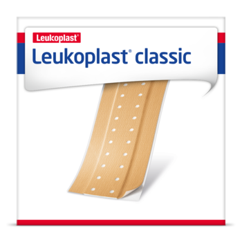 Packshot en vue de face de Leukoplast classic