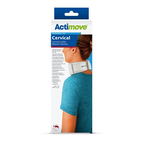 Förpackning med Actimove Professional Line nackkrage med medelhög stabilitet
