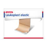Förpackningsbild framifrån av Leukoplast elastic