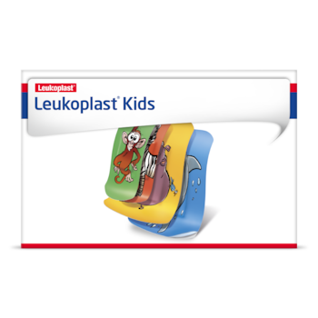 Leukoplast kids – Foto der Vorderseite der Verpackung