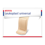 Bilde av fremsiden til emballasjen for Leukoplast Universal