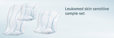 Vraag gratis sample Leukoplast skin sensitive aan