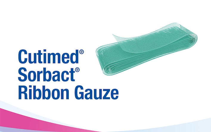 This videos shows how Cutimed Ribbon Gauze can be applied
