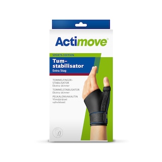 Pack of Actimove Sports Edition Thumb Stabilizer with Extra Stays