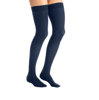 JOBST opaque th navy closed toe