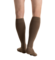 Close-up side view of a person 
wearing JOBST for men ambition Knee High Closed Toe Brown
