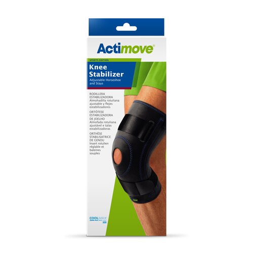 Pack of Actimove Sports Edition Knee Stabilizer with Adjustable Horseshoe and Stays
