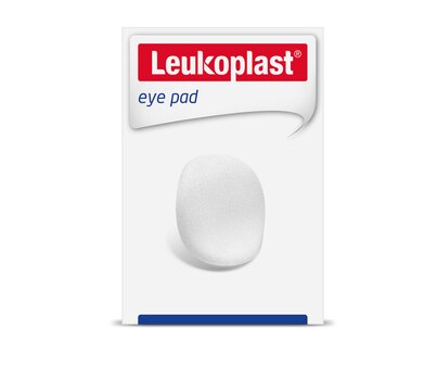 Front packshot of Leukoplast eye pad