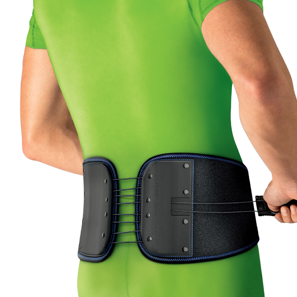 Actimove Sports Edition Back Stabilizer   Rigid Panel with Pressure Pads   SMART Easy-Closing-Pulley-System 