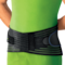 Actimove Sports Edition Back Support with 4 Stays and Adjustable Double Layer Compression on model
