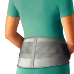 Actimove Everyday Supports Back Support with High Density Panel and Adjustable Double Layer Compression on model
