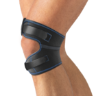Actimove Sports Edition Adjustable Dual Knee Strap on knee
