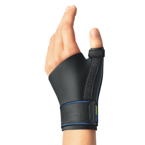 Actimove Sports Edition Thumb Stabilizer with Extra Stays on hand
