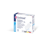 Die Abbildung zeigt einen Packshot von Cutimed Sorbion Carbon+ XL 